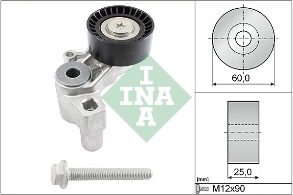 Belt Tensioner, V-ribbed belt